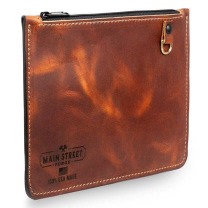 Full Grain Leather Utility Pouch