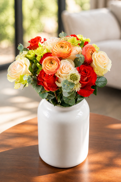 Pretty and Festive Flower Bouquet