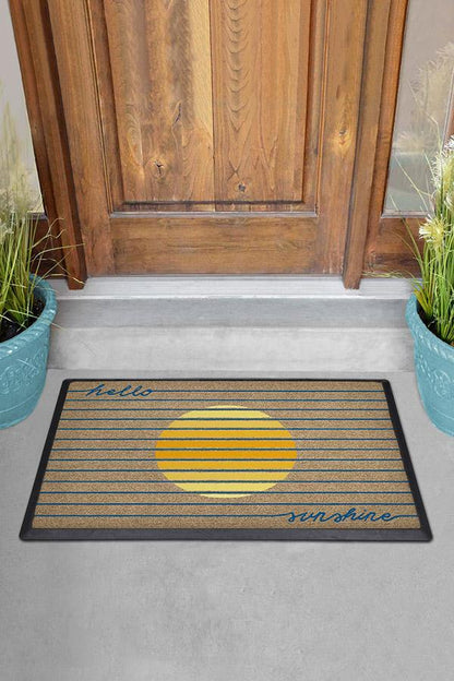 Hello Sunshine Natural Doormat