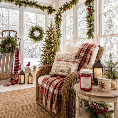 Home 4 the Holidays Candle