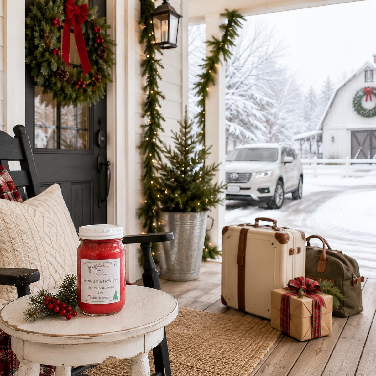 Home 4 the Holidays Candle