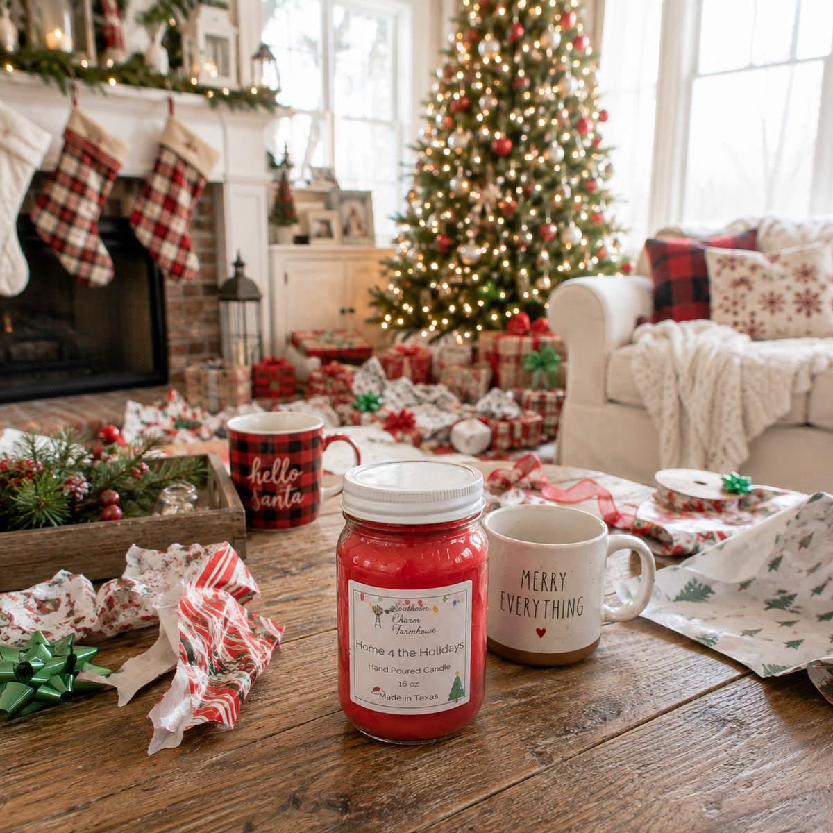Home 4 the Holidays Candle