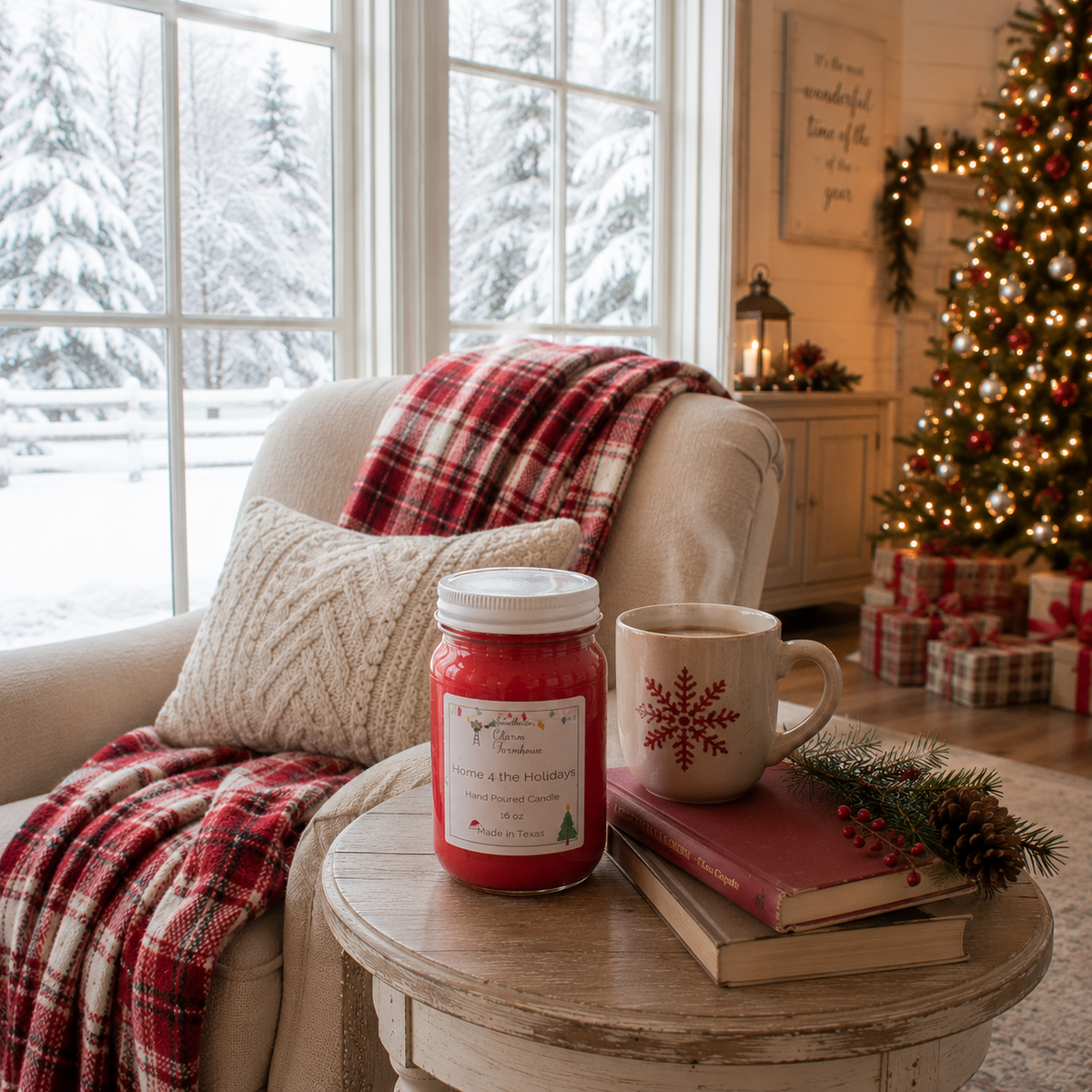 Home 4 the Holidays Candle