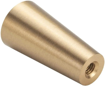 Modern Cone Solid Brass Hook