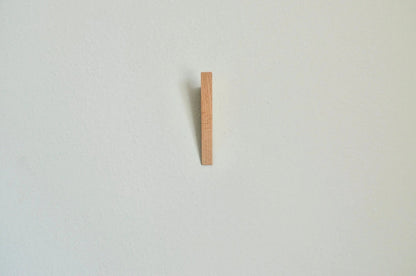 Modern Contracted Triangle Wood Hook