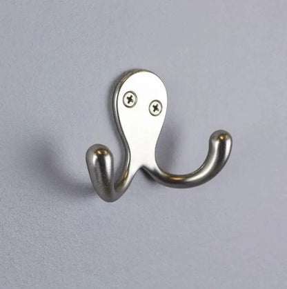 Double Metal Hook - Brass