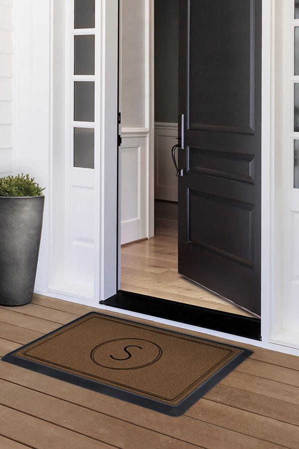 Infinity Monogram Doormat