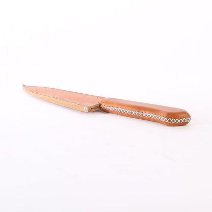 Gourmet 6" Kitchen Knife & Sheath