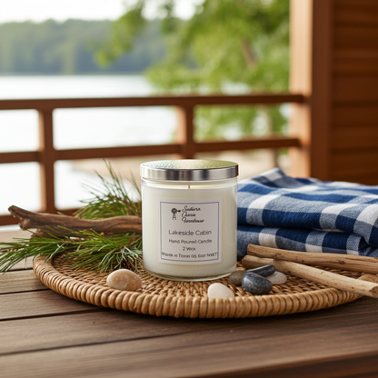 Lakeside Cabin Candle, 2 Wick