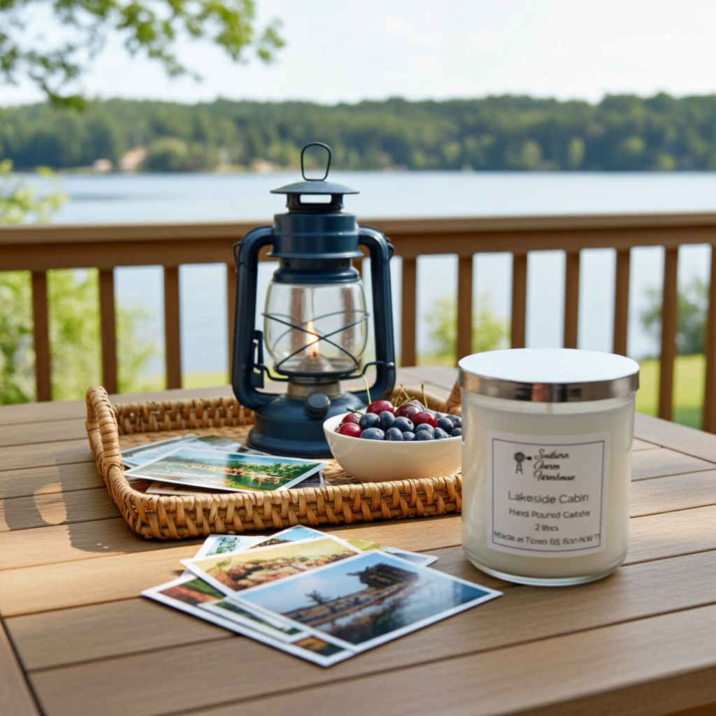 Lakeside Cabin Candle, 2 Wick