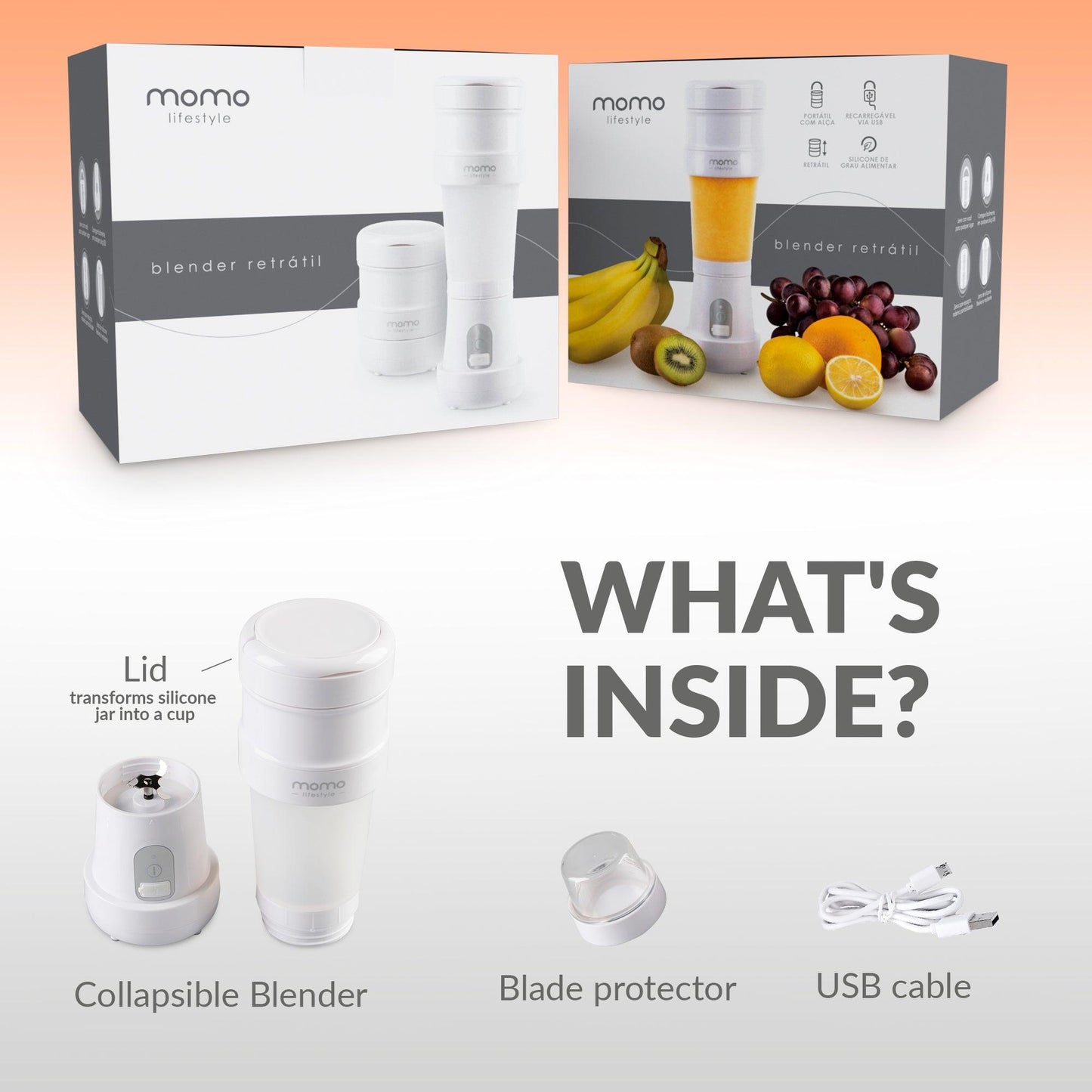 Portable Collapsible Blender | Momo Lifestyle