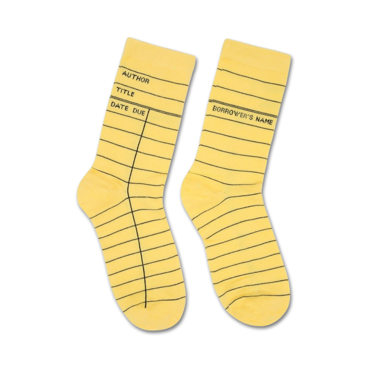 Library Card Yellow