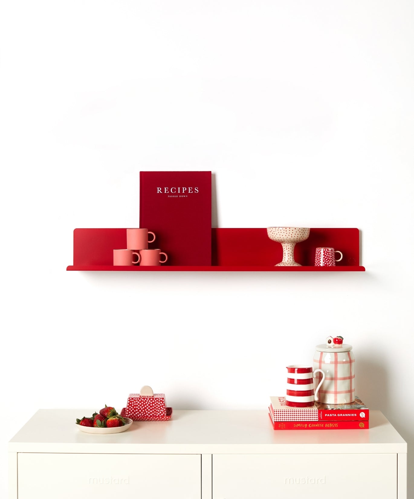 The Ledge in Poppy - Large