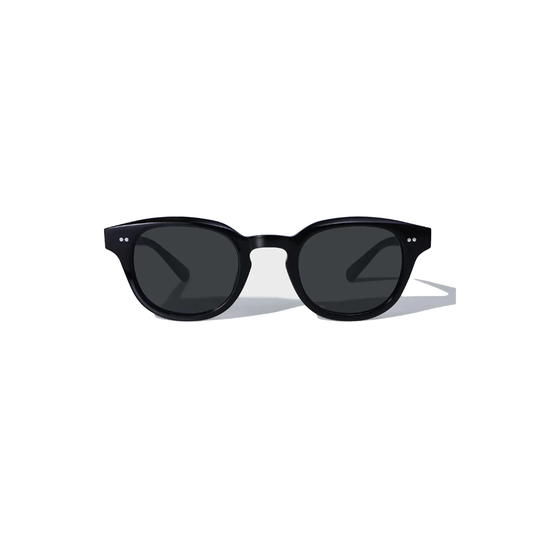 Jamie 46mm Wayfarer Sunglasses | Black