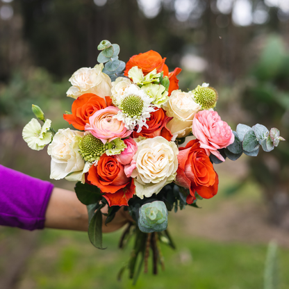 Pretty and Festive Flower Bouquet