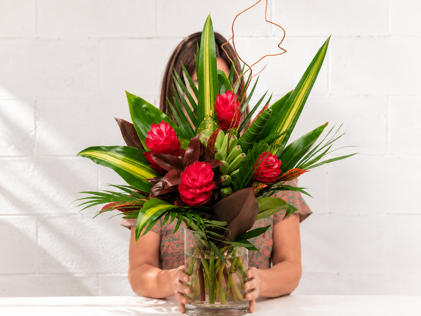 Rainbow Rainforest Tropical Flower Bouquet