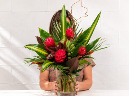 Rainbow Rainforest Tropical Flower Bouquet