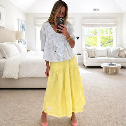 Kerri Rosenthal Rosen Stripe Blouse