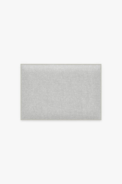 Solid Light Grey Bath Mat