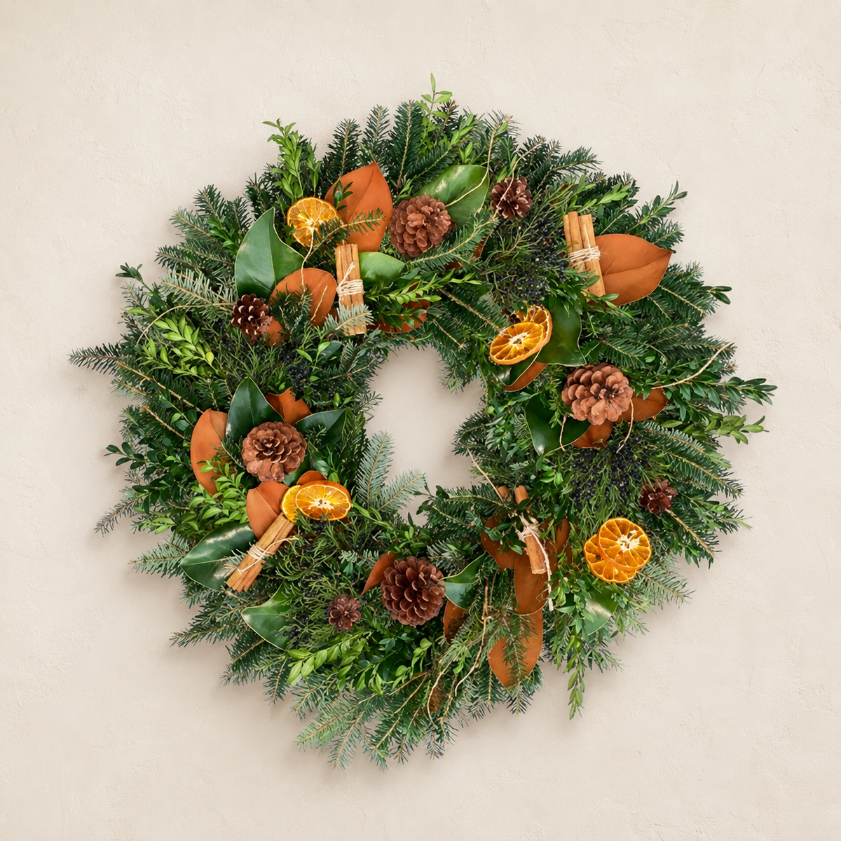 Spice Up The Holidays Wreath