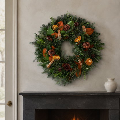 Spice Up The Holidays Wreath