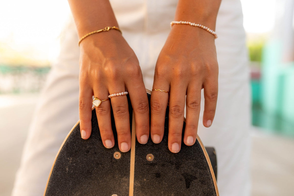 Dainty Wave Ring