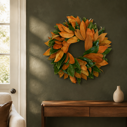 The Grand Magnolia Wreath