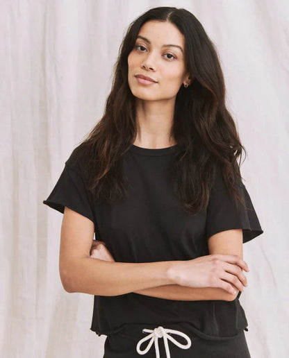 THE GREAT. Crop Tee