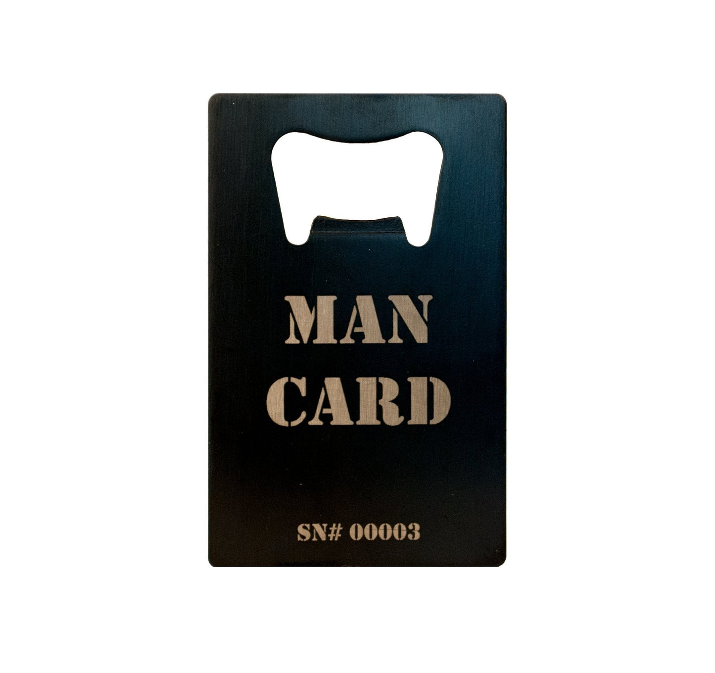 The Official MAN CARD (Bottle Opener)