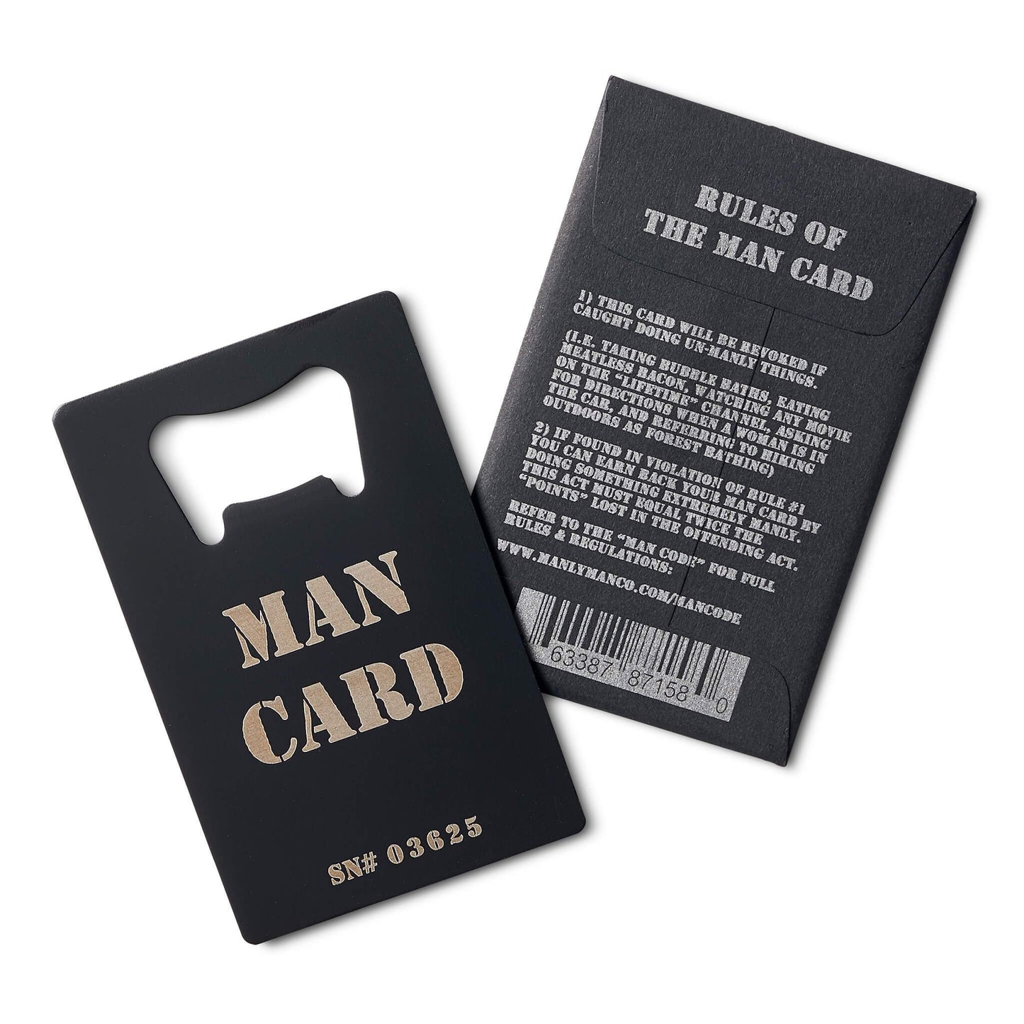 The Official MAN CARD (Bottle Opener)