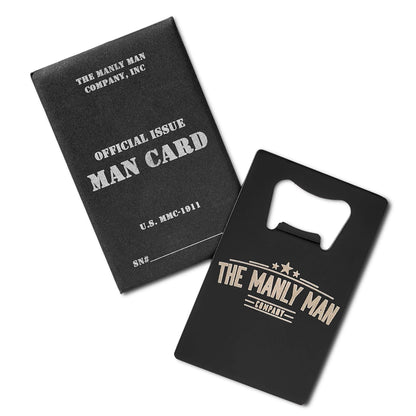 The Official MAN CARD (Bottle Opener)
