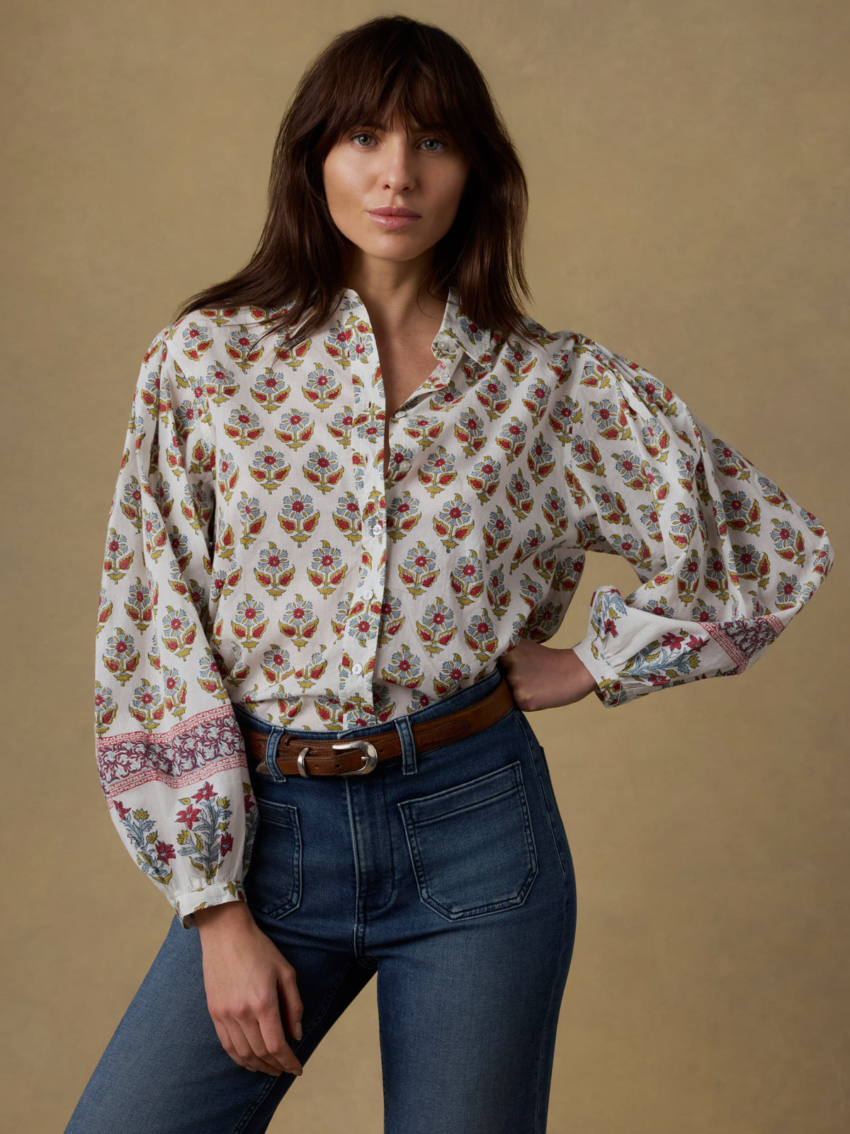 Faherty Suki Blouse
