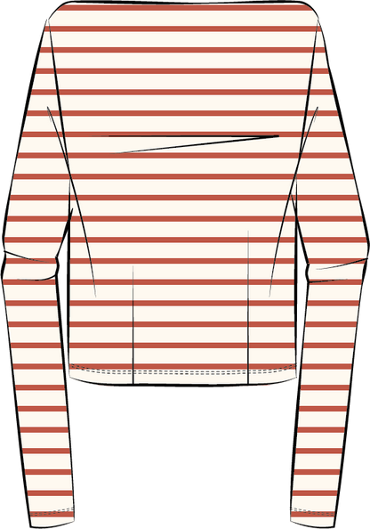 Faherty Sport Jersey Boatneck Top
