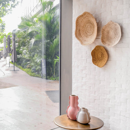 Scallop Wall Baskets, Medium - Wall Baskets | LIKHÂ