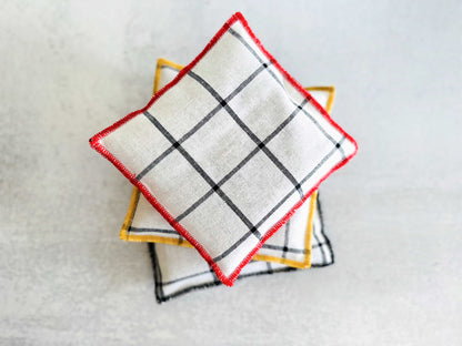 Windowpane Linen Lavender Sachets